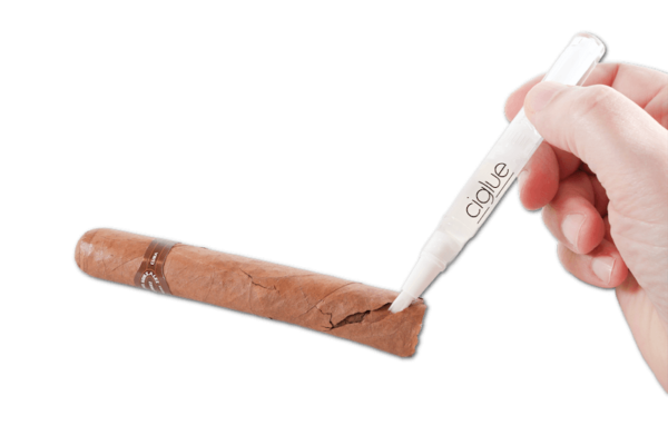 Ciglue: Cigar repair with a twist